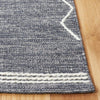 Safavieh Kilim KLM851H Charcoal / Ivory Area Rug Detail