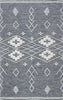 Safavieh Kilim KLM851H Charcoal / Ivory Area Rug main image