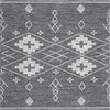 Safavieh Kilim KLM851H Charcoal / Ivory Area Rug Square