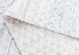 Safavieh Kilim KLM954K Ivory / Light Blue Area Rug Fold