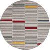 Safavieh Kilim KLM975F Ivory / Grey Area Rug Round