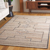 Safavieh Kenya KNY133T Brown / Beige Area Rug Room Scene Feature