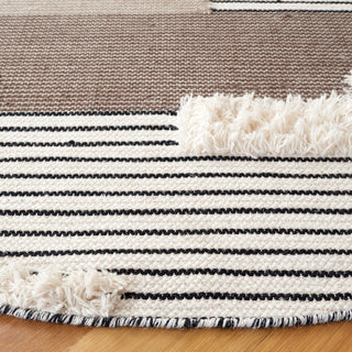 Safavieh Kenya KNY278Z Black / Ivory Area Rug Detail