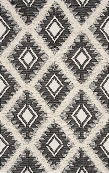 Safavieh Kenya KNY453Z Black / Ivory Area Rug main image