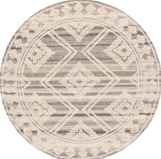 Safavieh Kenya KNY575T Brown / Ivory Area Rug Round