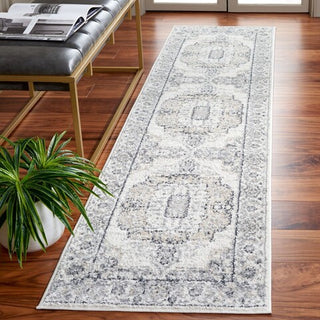 Safavieh Layla LAY111 Ivory Grey / Charcoal Area Rug Room Scene Feature