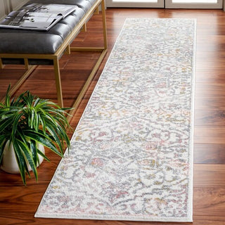 Safavieh Layla LAY113 Ivory Grey / Pink Area Rug Room Scene Feature