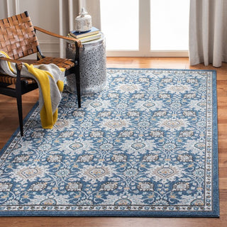 Safavieh Liberty LIB742 Dark Blue / Ivory Area Rug Room Scene Feature