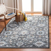 Safavieh Liberty LIB743 Dark Grey / Ivory Area Rug Room Scene Feature