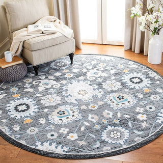 Safavieh Liberty LIB743 Dark Grey / Ivory Area Rug