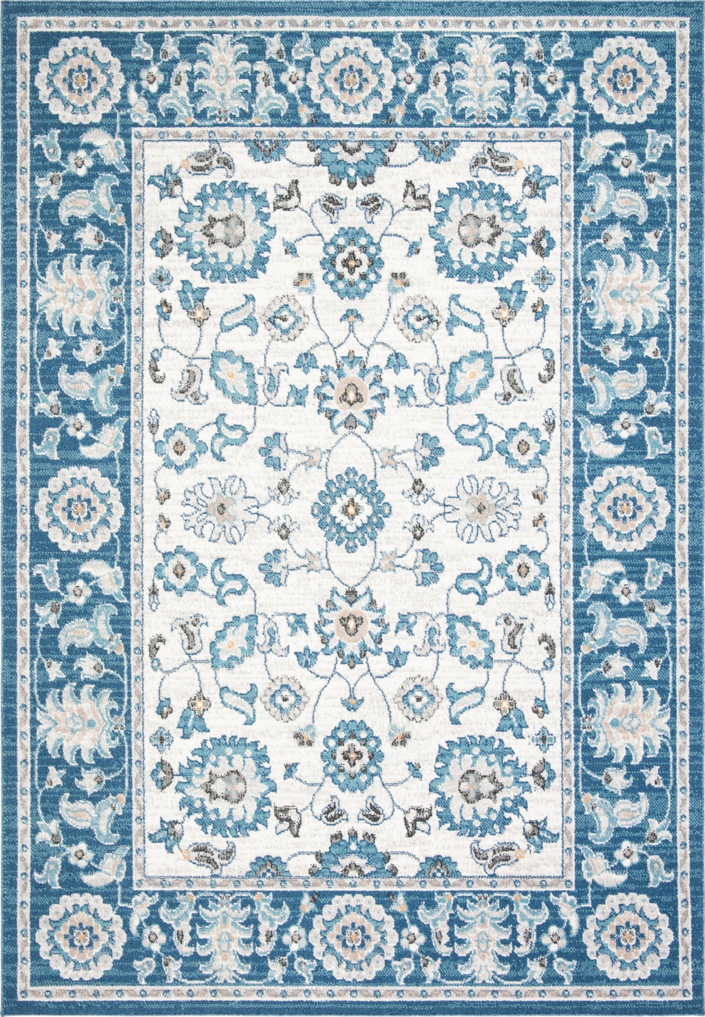 Safavieh Liberty LIB750 Dark Blue / Ivory Area Rug – Incredible Rugs ...