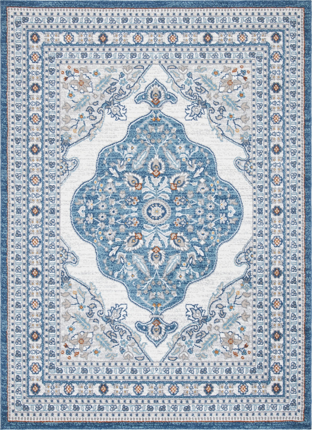 Safavieh Liberty LIB756 Dark Blue / Ivory Area Rug – Incredible Rugs ...