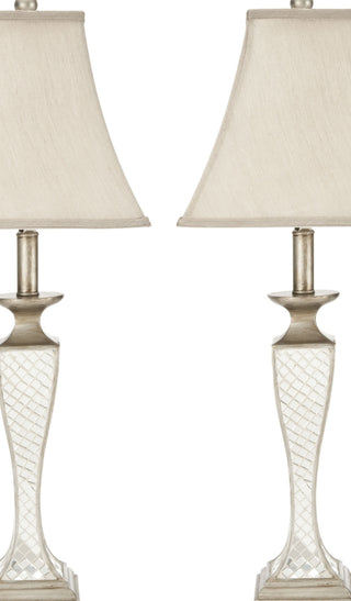 Safavieh Kailey LIT4002A Silver Lamp Main On