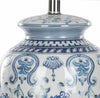 Safavieh Paige LIT4023A Blue / White Lamp Main On