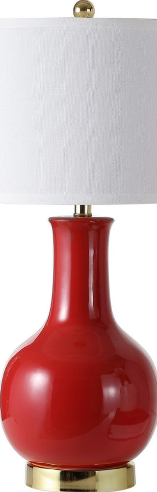 Safavieh Paris LIT4024C Red Lamp Main Off