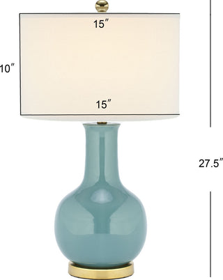 Safavieh Paris LIT4024F Light Blue Lamp main image