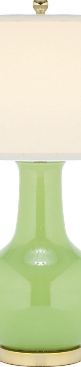 Safavieh Paris LIT4024G Green Lamp Main On