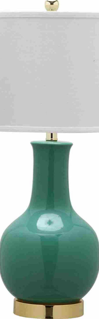 Safavieh Paris LIT4024J Emerald Lamp main image