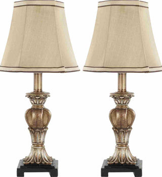 Safavieh Gabriella Mini Urn LIT4032A Gold Lamp Main On