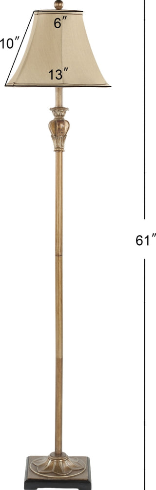 Safavieh Paola LIT4034A Gold Lamp Main On