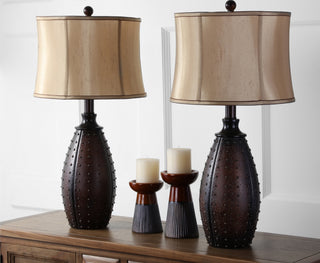 Safavieh Santa Fe LIT4038A Brown Lamp Room Scene Off Feature