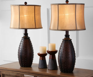 Safavieh Santa Fe LIT4038A Brown Lamp Room Scene On Feature