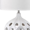 Safavieh Regina LIT4040C White Lamp Main On