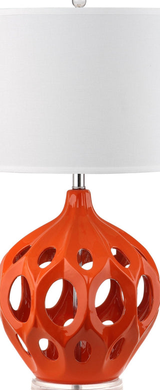 Safavieh Regina LIT4040E Orange Lamp Main Off