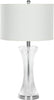Safavieh Zelda LIT4051A Clear / White Lamp main image