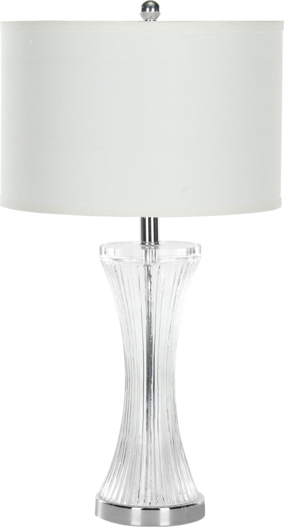 Safavieh Zelda LIT4051A Clear / White Lamp main image