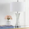 Safavieh Zelda LIT4051A Clear / White Lamp Room Scene Off Feature