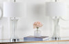 Safavieh Zelda LIT4051A Clear / White Lamp Room Scene Off Feature