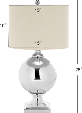 Safavieh Icott LIT4053A Silver Lamp main image
