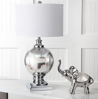 Safavieh Icott LIT4053A Silver Lamp Room Scene Off Feature