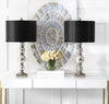 Safavieh Nettie LIT4060A Silver Lamp Room Scene Off Feature