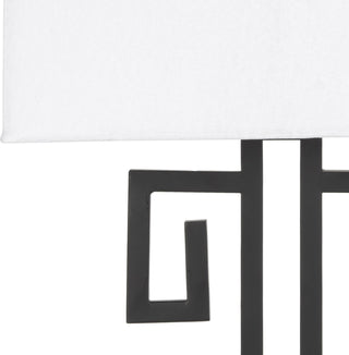 Safavieh Greek Key LIT4071A Black Lamp Main On