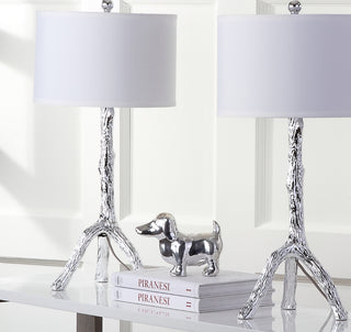 Safavieh Silver Branch LIT4076B Lamp Room Scene Off Feature