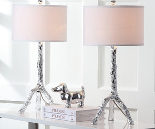 Safavieh Silver Branch LIT4076B Lamp Room Scene On Feature