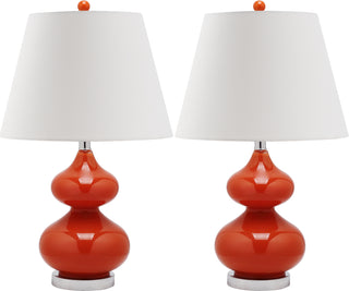 Safavieh Eva LIT4086D Orange Lamp main image