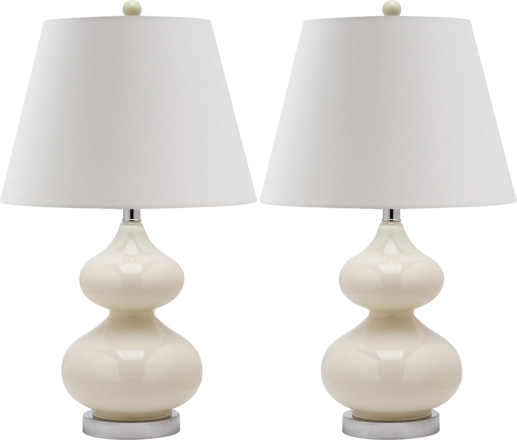 Safavieh Eva LIT4086F Light Grey Lamp main image