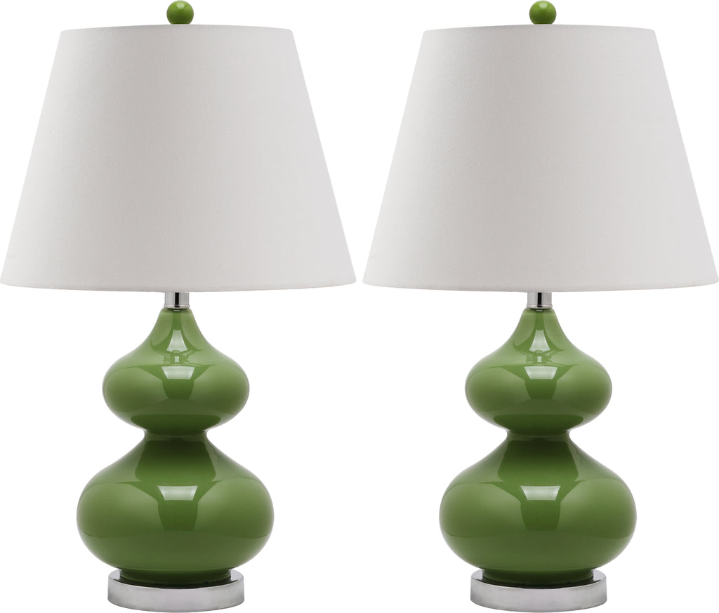 Safavieh Eva LIT4086G Green Lamp main image