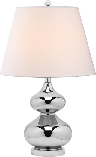 Safavieh Eva LIT4086M Silver Lamp Main On