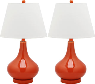 Safavieh Amy LIT4087D Orange Lamp main image