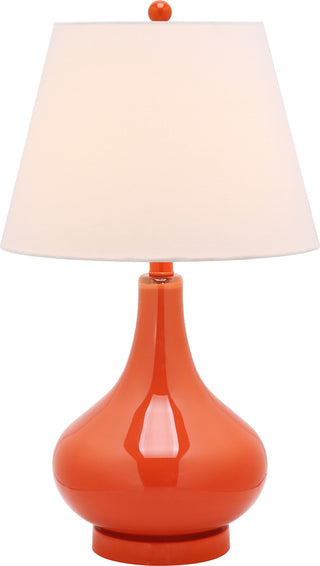 Safavieh Amy LIT4087D Orange Lamp Main On