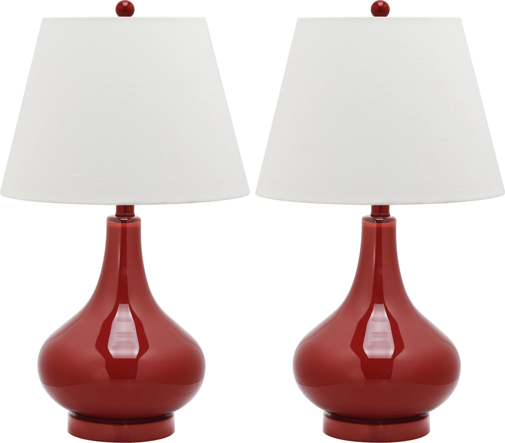 Safavieh Amy LIT4087E Red Lamp main image