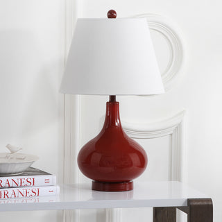 Safavieh Amy LIT4087E Red Lamp Room Scene Off Feature