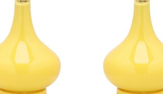 Safavieh Amy LIT4087H Yellow Lamp Main On