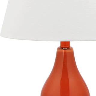 Safavieh Cybil LIT4088D Orange Lamp Main On