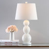 Safavieh Jayne LIT4089A White Lamp Main On