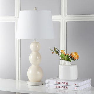 Safavieh Jayne 3 Sphere LIT4089F Light Grey Lamp Room Scene Off Feature